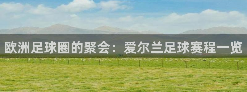  678体育改名后叫什么：欧洲足球圈的聚会：爱尔兰足球赛程一览