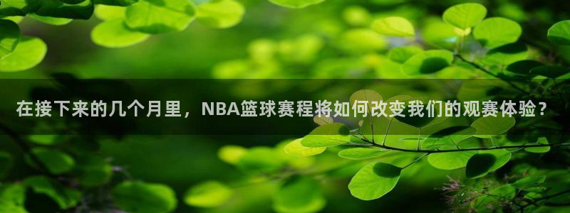 678体育学基础综合：在接下来的几个月里，NBA篮球赛程将如